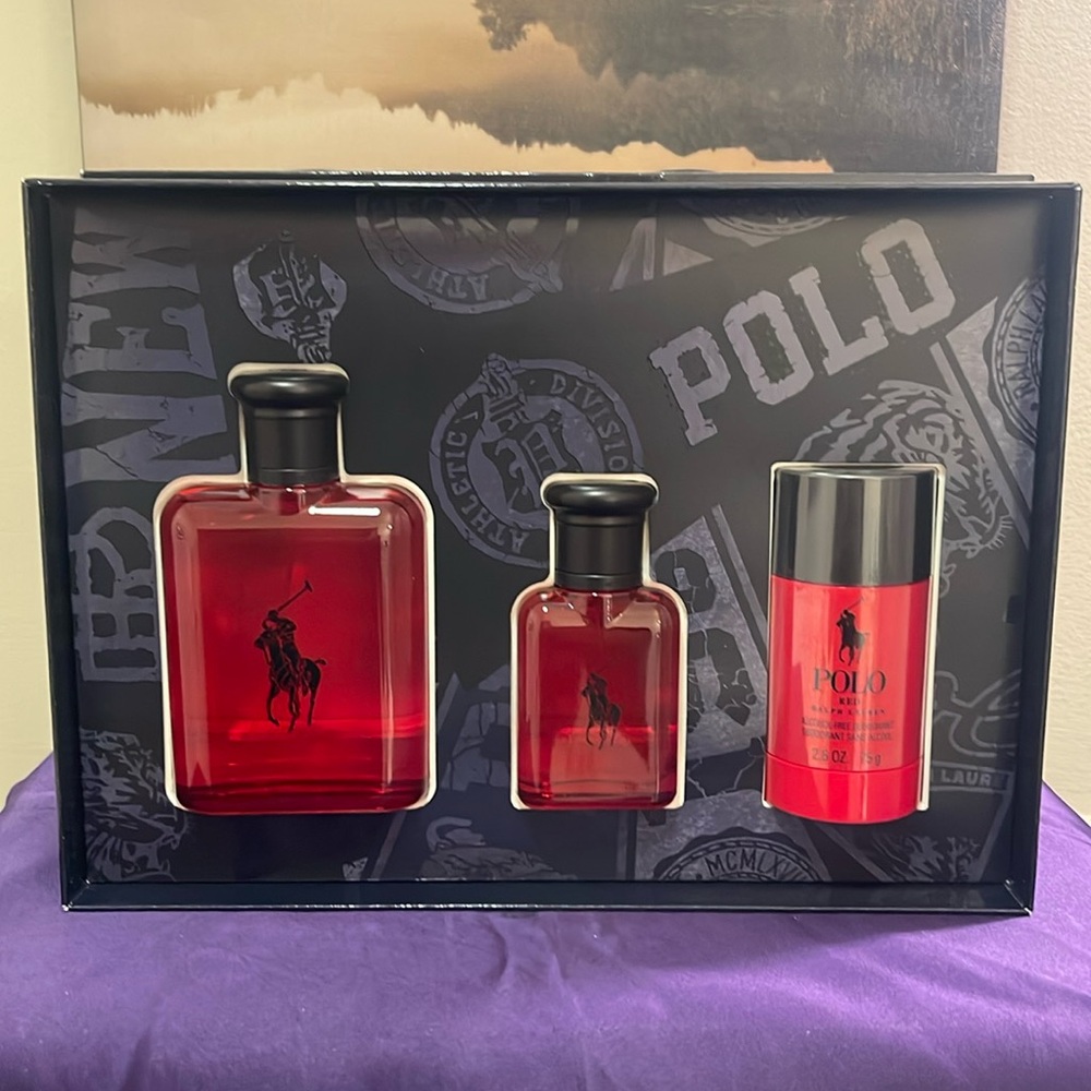 Polo By Ralph Lauren Red Cologne Gift Set